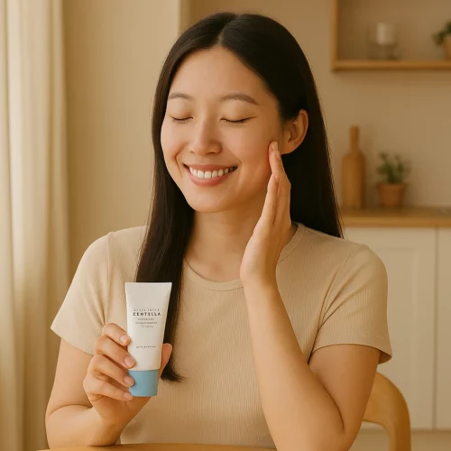 سرم ضد آفتاب سنتلا هیالو سیکا اسکین 1004