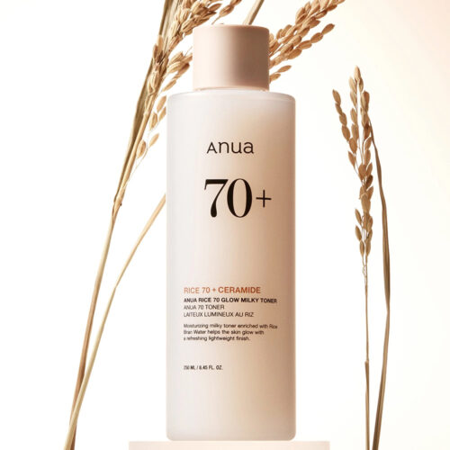 تونر روشن کننده و ابرسان برنج 70+ آنوا anua rice brightening and hydrating toner 70+