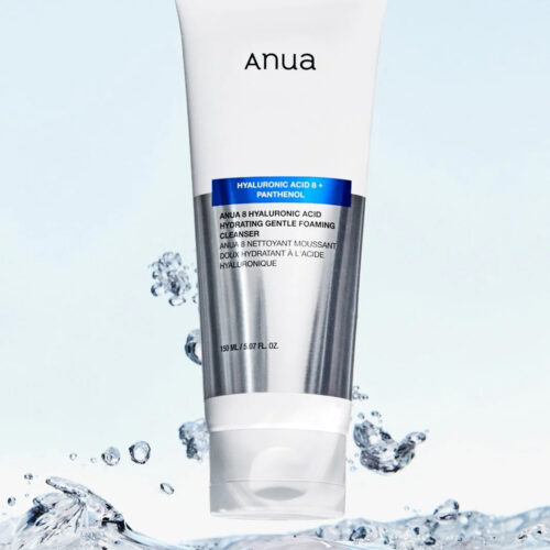 فوم شستشوي هيالورونيك اسيد و پنتنول آنوا anua hyaluronic acid and panthenol washing foam