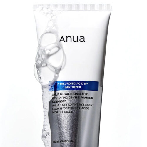 فوم شستشوي هيالورونيك اسيد و پنتنول آنوا anua hyaluronic acid and panthenol washing foam