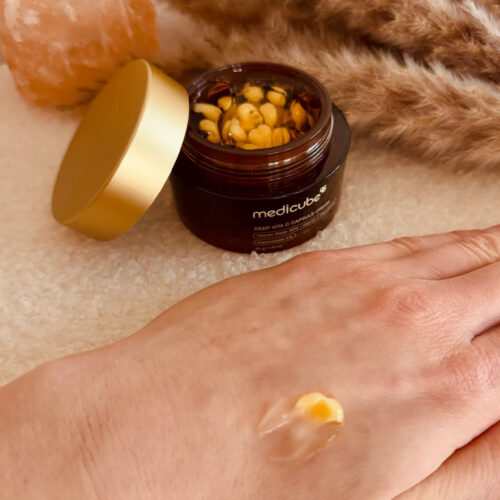 كرم كپسولي ويتامين سي مدي كيوب Medicube vitamin C capsule cream