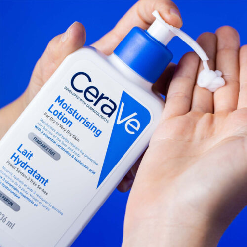 لوسیون مرطوب کننده صورت و بدن سراوی cerave moisturizing face and body lotion