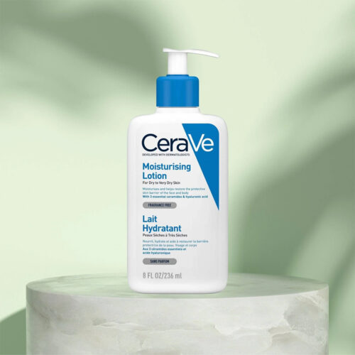 لوسیون مرطوب کننده صورت و بدن سراوی cerave moisturizing face and body lotion