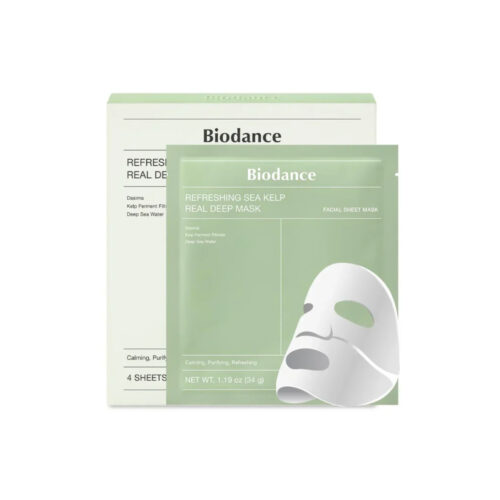 ماسک تسکین دهنده جلبک دریایی بایودنس Biodance Seaweed Soothing Mask
