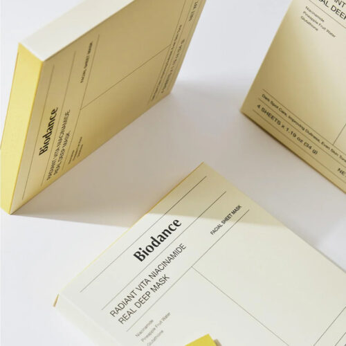 ماسک ضد لک و روشن کننده ویتا نیاسینامید بایودنس Biodance Vita Niacinamide Anti-Blemish and Brightening Mask