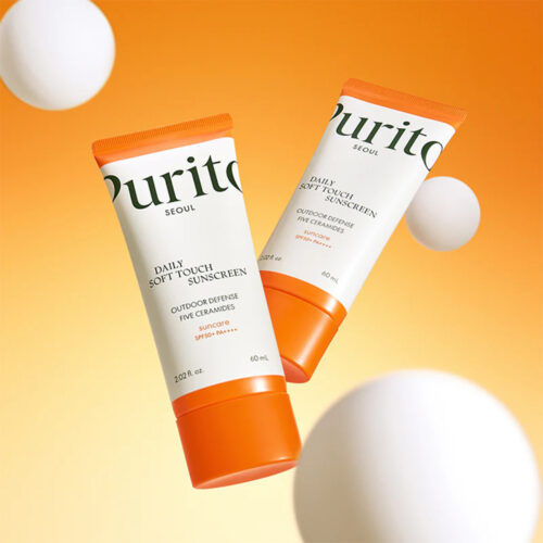 کرم ضد آفتاب روزانه دیلی سافت تاچ ابرسان پیوریتو سئول purito seoul daily soft touch sunscreen