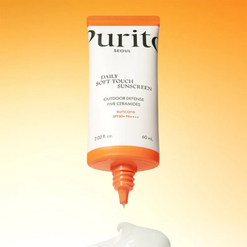 کرم ضد آفتاب روزانه دیلی سافت تاچ ابرسان پیوریتو سئول purito seoul daily soft touch sunscreen
