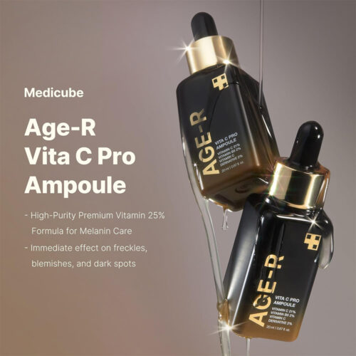 آمپول ویتامین سی روشن کننده و جوانساز مدی کیوب Medicube Age-R Vita C Pro Ampoule