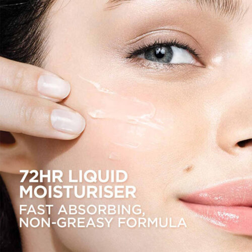 72 ساعته پوست خشک تا معمولی لورال loreal paris hydra genius aloe water 72h liquid moisturizer 1