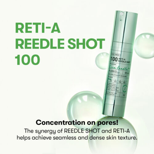 اسنس ترمیم کننده و ضد چروک رتینول ریدل شات 100 وی تی کازمتیک vt cosmetics reti-a reedle shot 100 50ml