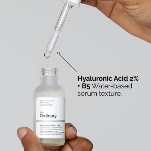 سرم آبرسان هیالورونیک اسید 2% و ویتامین B5 اوردینری The Ordinary Hyaluronic Acid 2% + B5