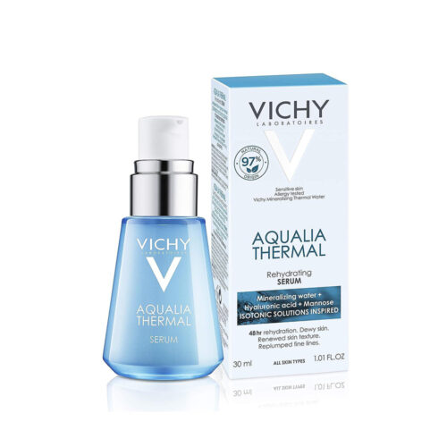 سرم آبرسان ویشی vichy آکوالیا ترمال serum hydratant aqualia thermal vichy 30 ml