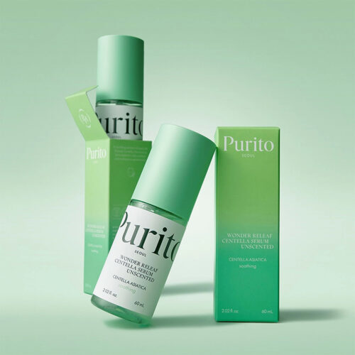 سرم تسکین دهنده سنتلا پیوریتو purito wonder releaf centella serum unscented 60ml