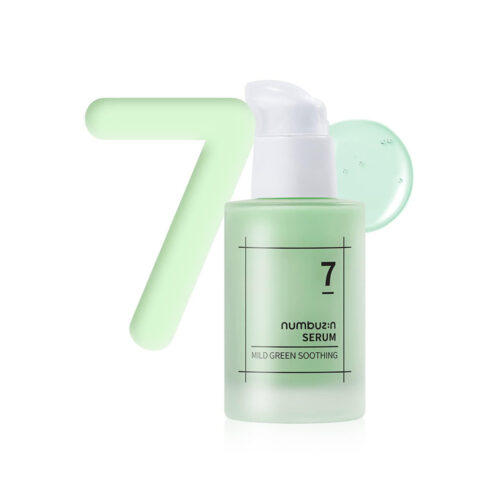 سرم تسکین دهنده شماره 7 نامبوزین numbuzin no.7 mild green soothing serum