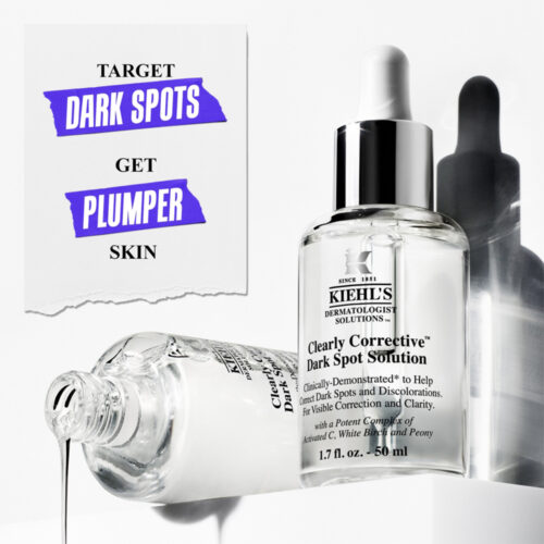 سرم روشن کننده و ترمیم کننده لک های تیره کیلز kiehl’s clearly corrective dark spot solution 50ml