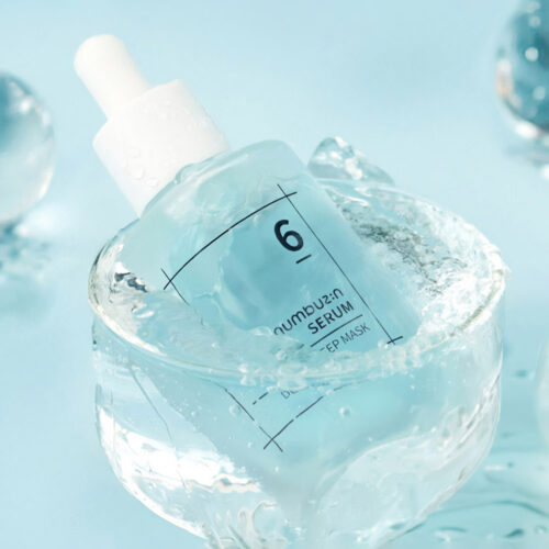سرم ماسک خواب ابرسان و ترمیم کننده شماره 6 نامیزون numbuzin no 6 deep sleep mask serum