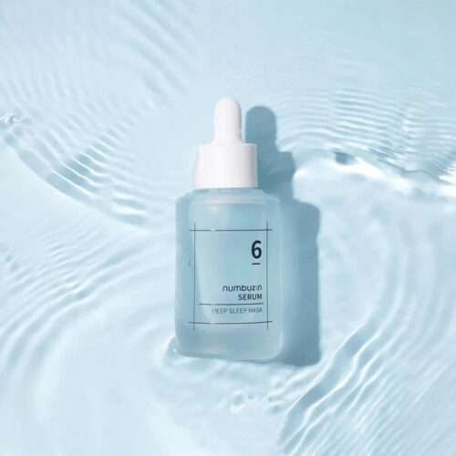 سرم ماسک خواب ابرسان و ترمیم کننده شماره 6 نامیزون numbuzin no 6 deep sleep mask serum