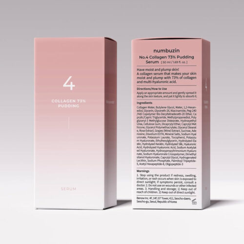 پودینگ کلاژن 73 درصد شماره 4 نامبوزین numbuzin no 4 collagen 73 pudding serum 1 1