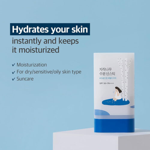 ضد آفتاب استیکی مرطوب کننده شیره توس راندلب Round Lab Birch Juice Moisturizing Sun Stick