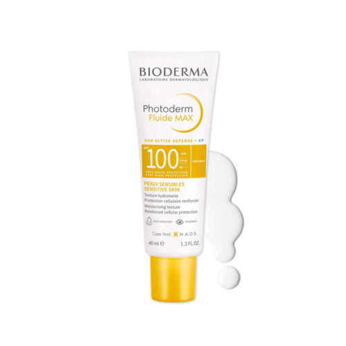 ضد آفتاب بی رنگ بایودرما فتودرم فلوئید مکس Bioderma Photoderm Fluide MAX