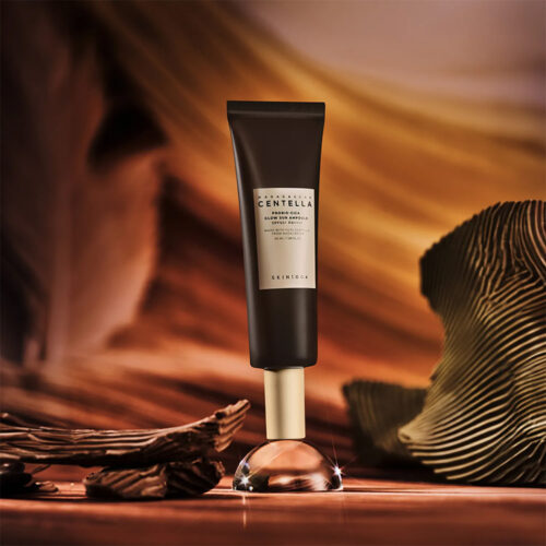 ضد آفتاب تقویت کننده و روشن کننده پروبیو سیکا اسکین 1004 Skin1004 Madagascar Centella Probio Cica Glow Sun Ampoule