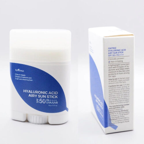 ضد افتاب استیکی هیالورونیک اسید ایزنتری ISNTREE Hyaluronic Acid Airy Sun Stick SPF 50