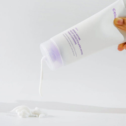 فوم شوینده متعادل کننده pH سلیمکس درما نیچر ریلیف مادسیکا Celimax Derma Nature Relief Madecica pH Balancing Foam Cleansing