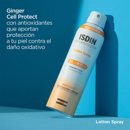 لوسیون اسپری ضدآفتاب ایزدین isdin fotoprotector lotion spray
