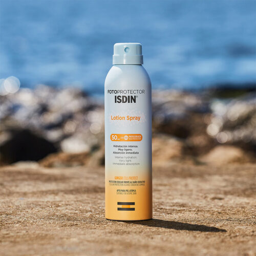 لوسیون اسپری ضدآفتاب ایزدین isdin fotoprotector lotion spray