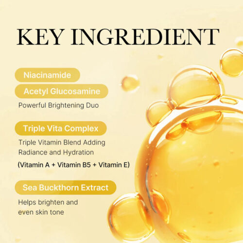 ماسک ورقه ای روشن کننده ویتامین سی و گلوتاتیون مدی کیوب medicube deep vita c glutathione brightening mask 27ml