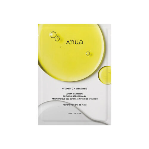 ماسک ورقه ای سرم ویتامین سی ضد لک و روشن کننده آنوا Anua Vita C Blemish Serum Mask