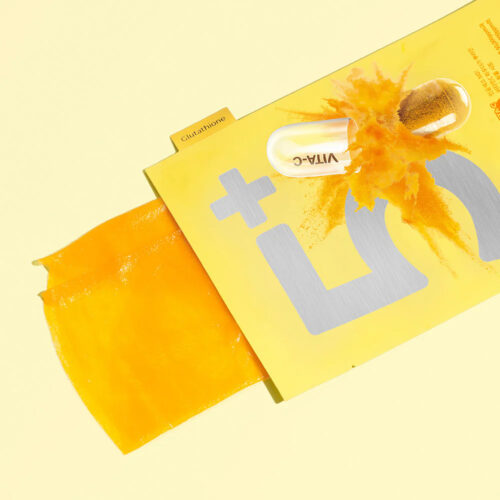 ماسک ورقه ای گلوتاتیون ضد لک و روشن کننده شماره 5 نامبوزین Numbuzin No.5 Vitamin Spotlight Sheet Mask