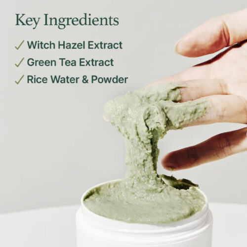 پاک کننده عمقی موچی برنج و چای سبز آرنسیا arencia fresh green rice mochi cleanser