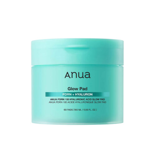 پد تونر PDRN هیالورونیک اسید ضد چروک و ابرسان آنوا anua pdrn 100 hyaluronic acid glow pad
