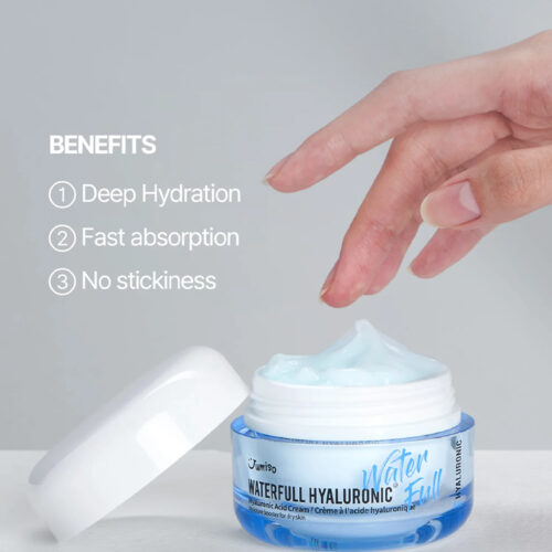 کرم آبرسان و مرطوب کننده هیالورونیک اسید واتر فول جومیسو jumiso waterfull hyaluronic cream 50ml