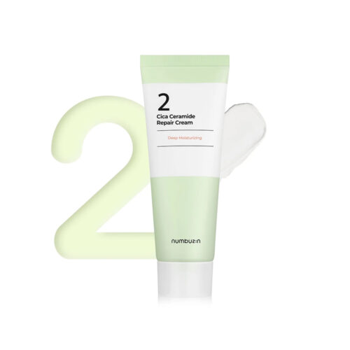 کرم ترمیم کننده سیکا سراماید شماره 2 نامبیزون numbuzin no 2 cica ceramide repair cream