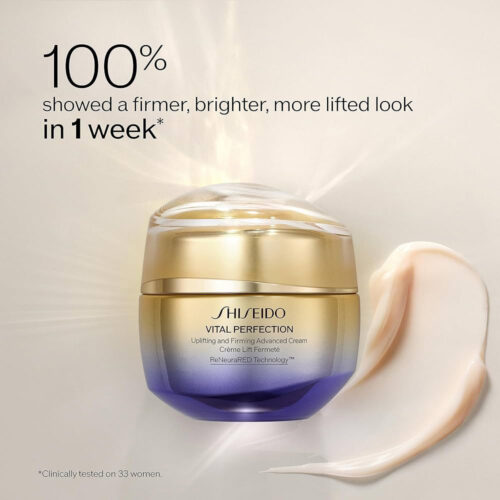 کرم جوانساز و لیفت کننده پوست سری ویتال پرفکشن شیسیدو shiseido vital perfection uplifting and firming advanced cream soft