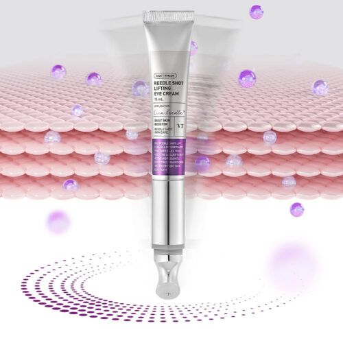 کرم دور چشم لیفتینگ ریدل شات وی تی کازمتیکس vt cosmetics reedle shot lifting eye cream 15ml