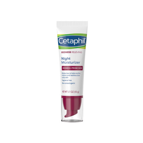 کرم رفع التهاب قرمزی و نازکی پوست ستافیل cetaphil night moisturizer cream