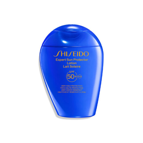 کرم ضد آفتاب بیرنگ صورت و بدن شیسیدو shiseido expert sun protector lotion spf50