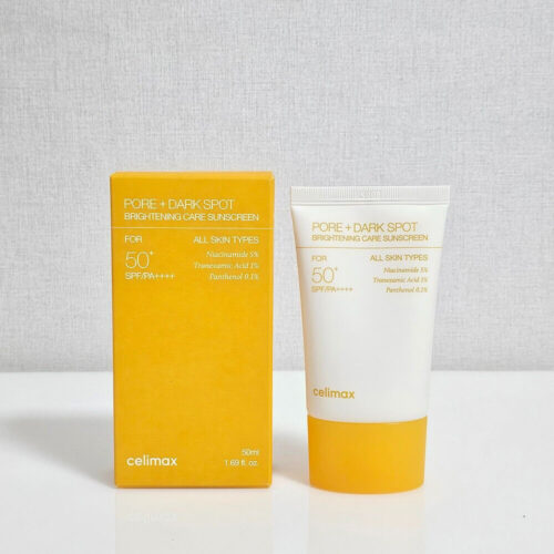 کرم ضد آفتاب روشن کننده و کنترل منافذ سلیمکس Celimax Pore + Dark Spot Brightening Care Sunscreen
