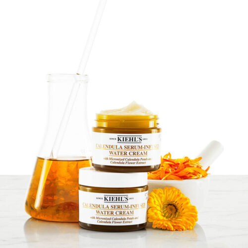 کرم مرطوب کننده و ابرسان کالاندولا کیلز Kiehl’s Calendula Serum-Infused Water Cream