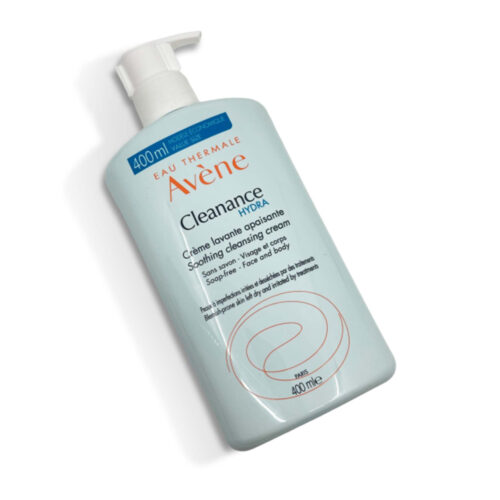 کرم پاک کننده تسکین دهنده و آبرسان کلینانس اون avène cleanance hydra soothing cleansing cream