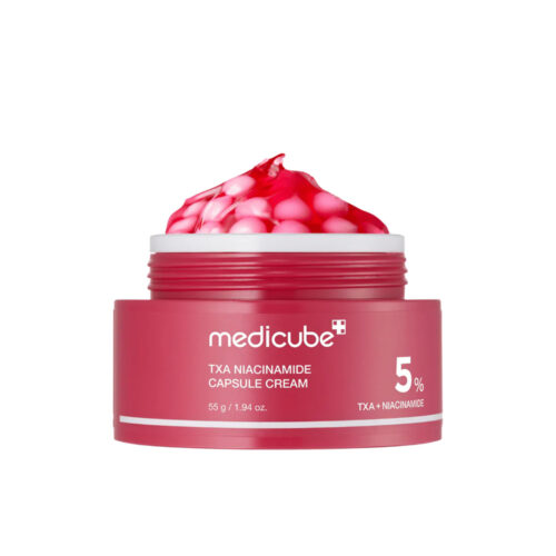 کرم کپسولی ترانگزامیک و نیاسینامید 5% مدی کیوب medicube tranexamic and niacinamide 5% capsule cream