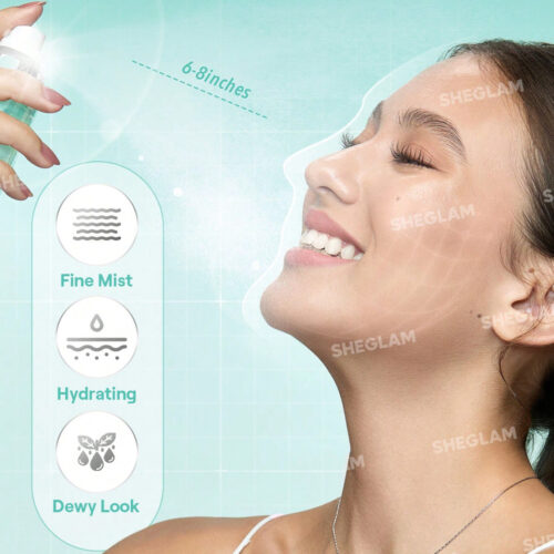 اسپری پرایمر و فیکس کننده آبرسان گود گریپ شیگلم sheglam good grip hydrating prime & set spray