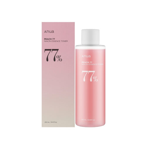 تونر اسنس مرطوب کننده و روشن کننده هلو نیاسینامید آنوا Anua Peach 77% Niacin Essence Toner