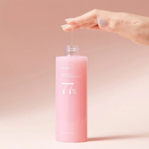 تونر اسنس مرطوب کننده و روشن کننده هلو نیاسینامید آنوا Anua Peach 77% Niacin Essence Toner