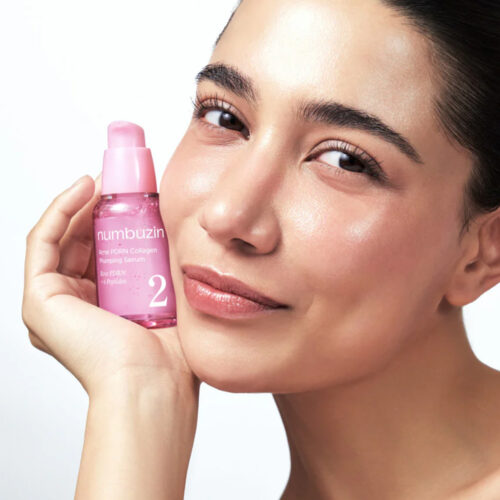 سرم PDRN حجم دهنده و جوانساز شماره 2 نامبوزین Numbuzin No.2 Rose PDRN Collagen Plumping Serum