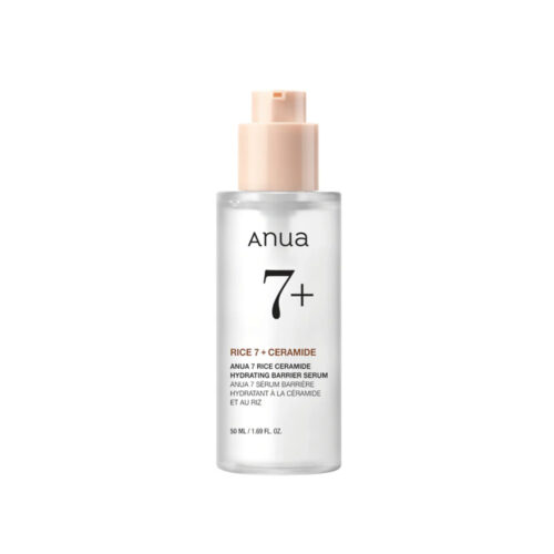 سرم آبرسان و تقویت کننده برنج و سراماید آنوا anua 7 rice ceramide hydrating barrier serum