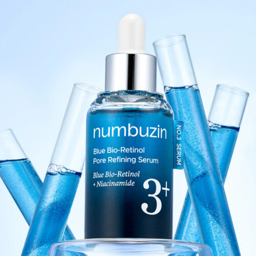 سرم رتینول آبی کوچک کننده منافذ شماره 3 نامبوزین Numbuzin No.3 Blue Bio-Retinol Pore Refining Serum